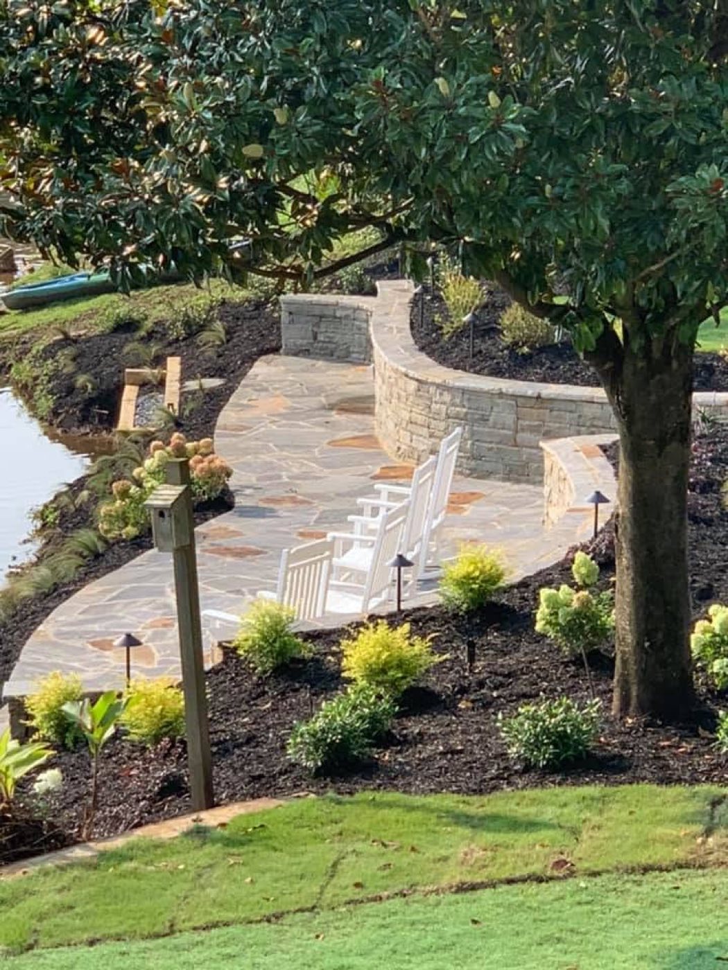 Stonescapes landscaping and hardscaping project photo 2