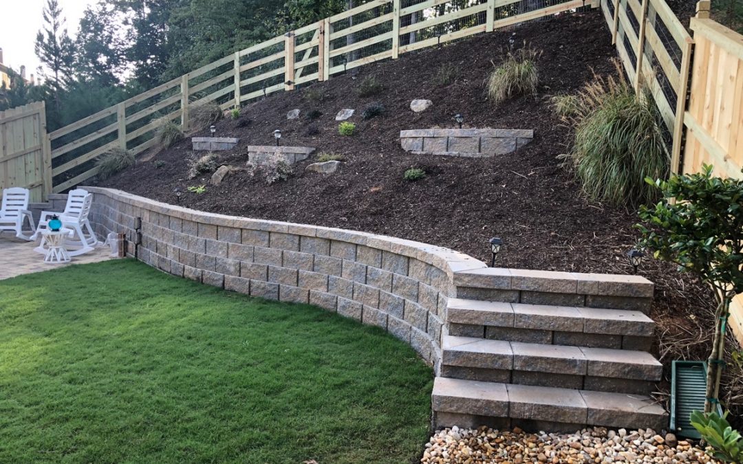 Retaining Wall & Drainage Mastery for Sugar Hill, GA Homes by Stonescapes Inc. Call (678) 936-0254