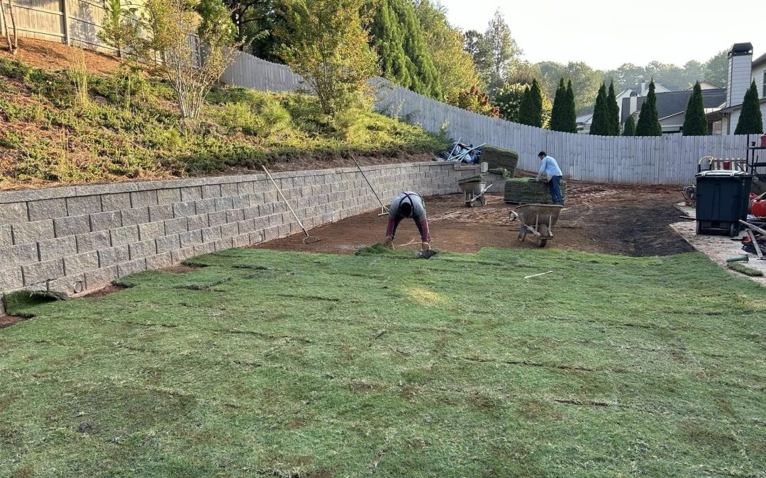 From Muddy Slope to Modern Masterpiece: How a Custom Stone Retaining Wall Can Transform Your Gainesville, GA Property